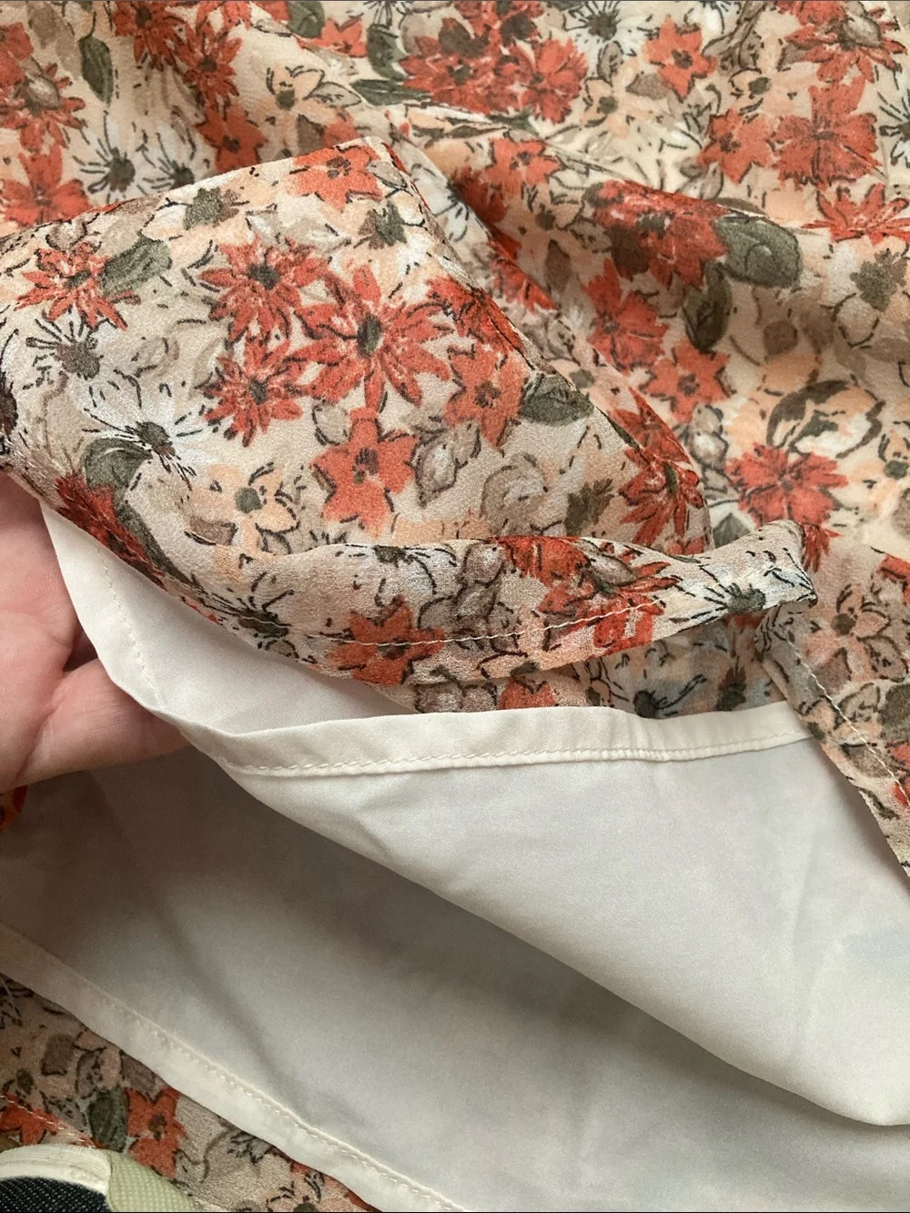 Roolee Floral Puff Sleeve Boho Blouse